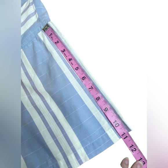 Christen Dior Monsieur Blue & White Striped Button Down Shirt Men’s Size XXL - Picture 8 of 8